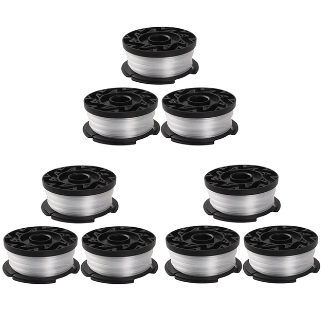 9 Pack Trimmer Replacement Spool For BLACK+DECKER AF-100-3ZP 30Ft 0.065  Inch Trimmer Line - AliExpress