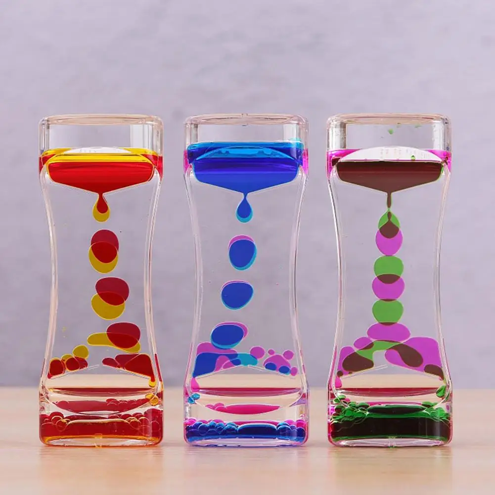 Liquid Motion Timer  Fashion Anxiety Relief Liquid Motion Timer  Smooth Corners Bubble Timer 2