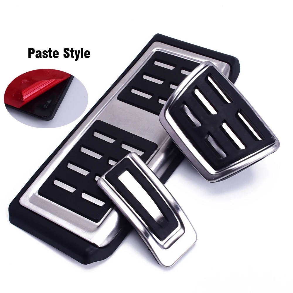 In Acciaio Inox Di Copertura Del Pedale Per Vw T-Roc Roc Tiguan 2017 2018 2019 Car Styling Accessori