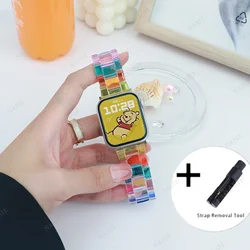 Elegant Transparent Resin Strap - Fitbit Versa (YELLOW)