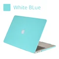 Matte White Blue