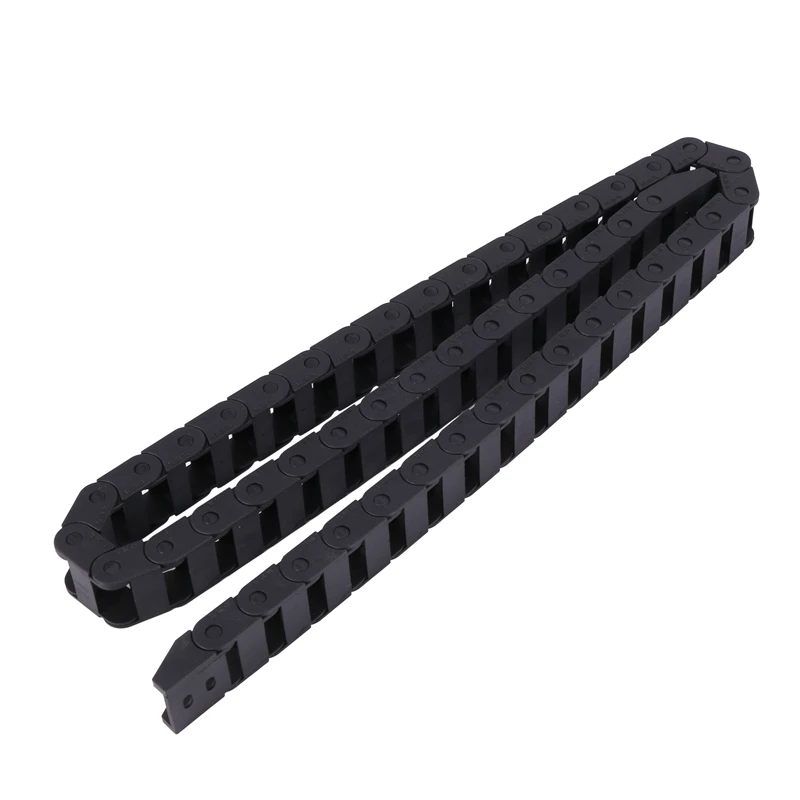 10 x 20mm 1M Open On Both Side Plastic Towline Cable Drag Chain