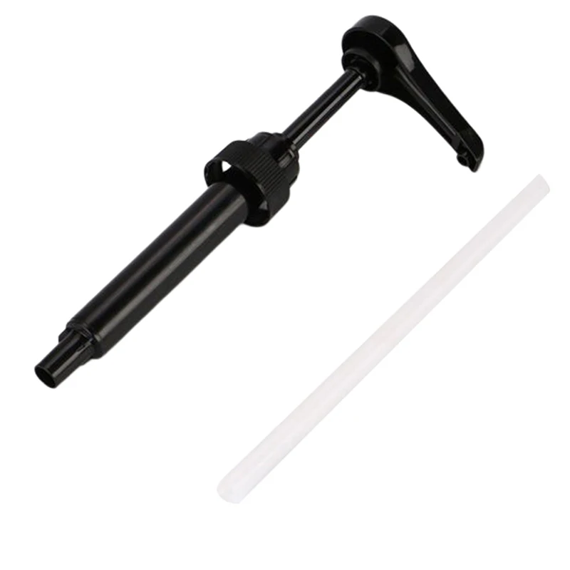 1 pz. Pompe per sciroppo, dispenser di salsa di ricambio, ugello a pressione, contenitori per pompe per caffè, condimento da cucina, liquido_voghion.com