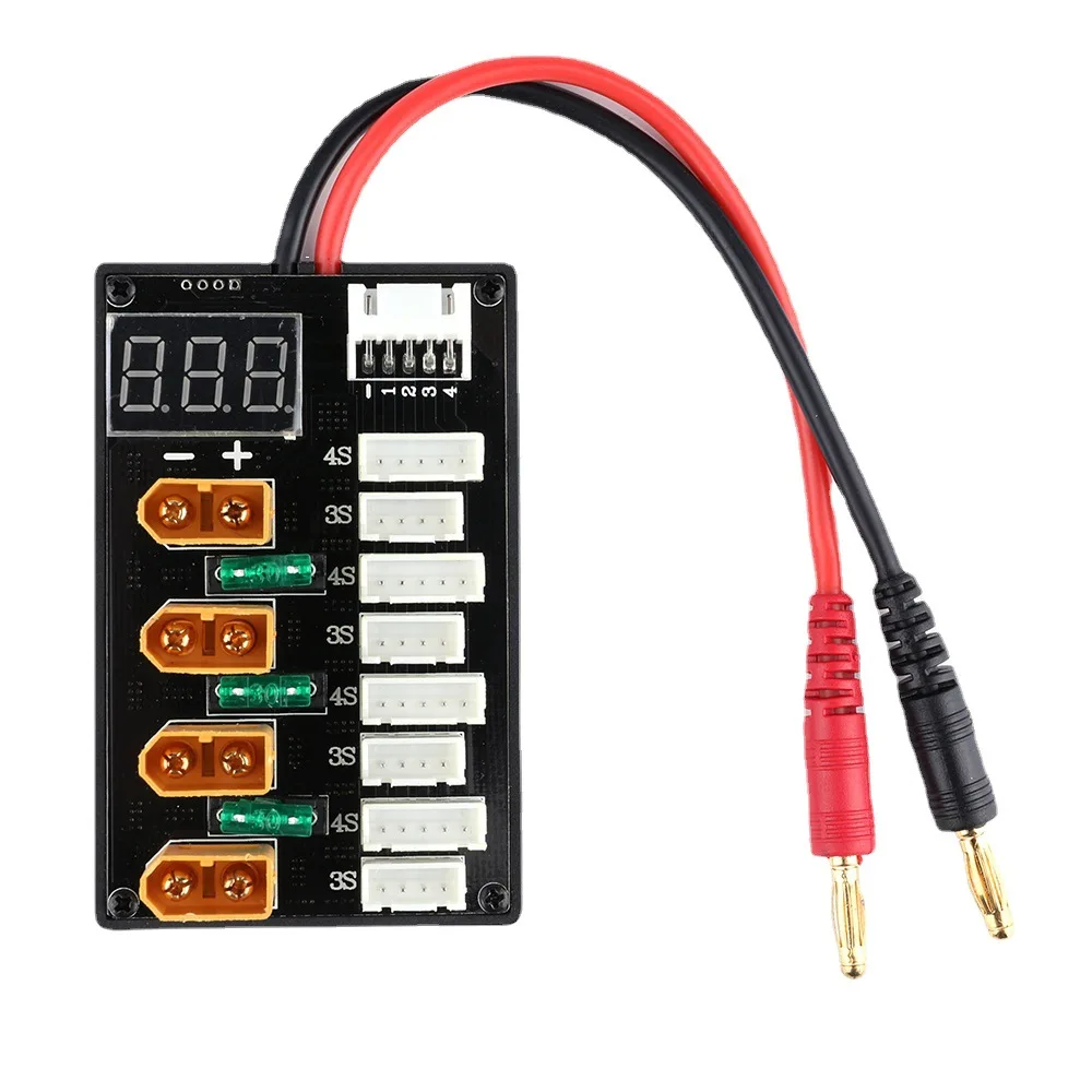Testeur de Batterie Lipo XT60/XT30 avec Affichage Tension 1-4S