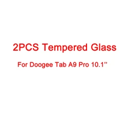 Premium 2 - Pack Tempered Glass Screen Protectors for Tablets - Enhanced Durability & Clarity (Doogee Tab A9 Pro)
