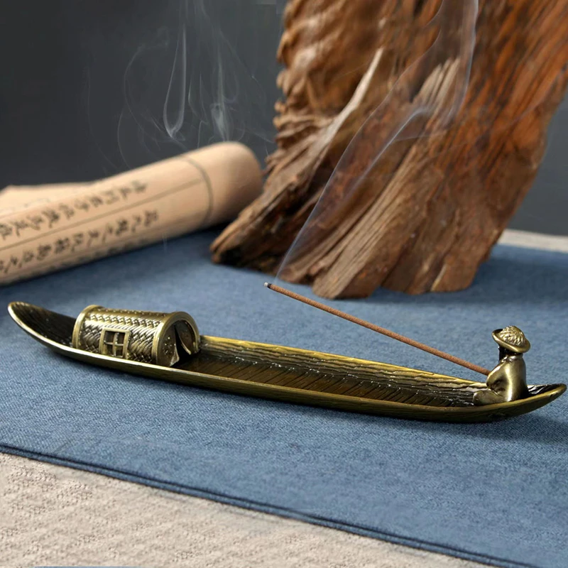 2091 希少　魚文　香炉　時代物 2091 希少 魚文 香炉 時代物