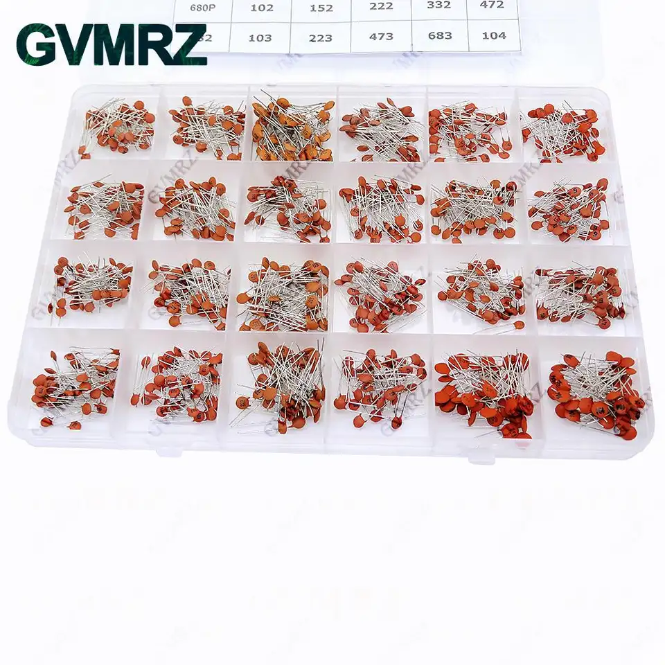 300PCS 960PCS 3600PCS Ceramic Capacitors Kit Electronic Components Package Capacitor Assorted Samples Diy Kit image 3