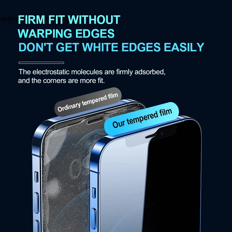 5PCS 9D Screen Protector For IPhone 15 14 13 12 11 Pro Protective For IPhone X XR XS Max 6 6s 7 8 Plus Tempered Glass_voghion.com