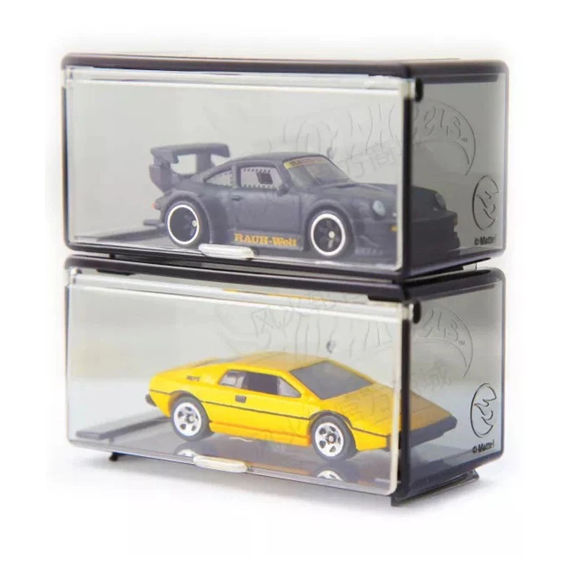 Boîte de rangement transparente pour voiture, modèle de voiture Domeka,  présentoir de chien en bois massif, Hot Wheels, 1:64 - AliExpress