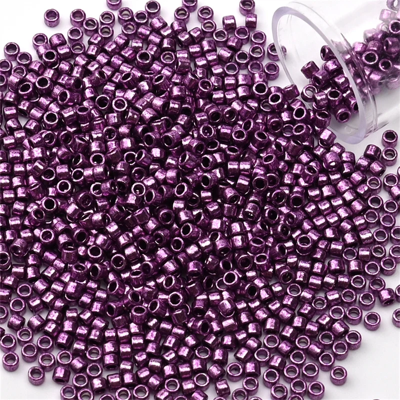 Elegant Metallic Seed Beads in Golden & Silver Tones - 1200pcs