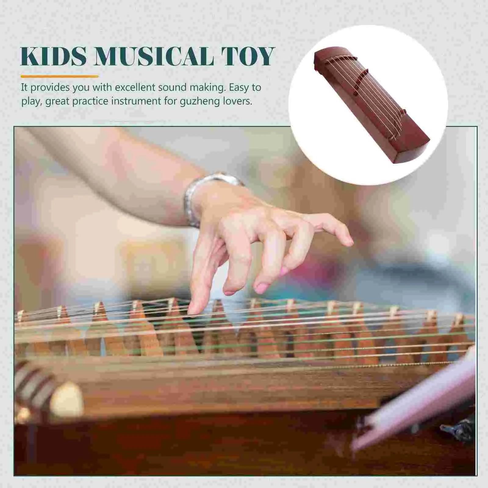 Guzheng Chinese Traditional Instrument for Practice Students ancient zither