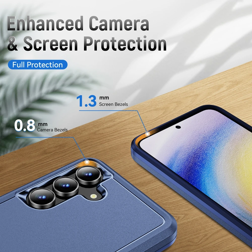 Armor Shockproof Hybrid Protective Case - Durable Back Cover with TPU Protection