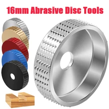 

Round Wood Angle Polishing Grinding Wheel Sanding Carving Rotary Tool Abrasive Disc Tools For Angle Grinder 4 inch Bore