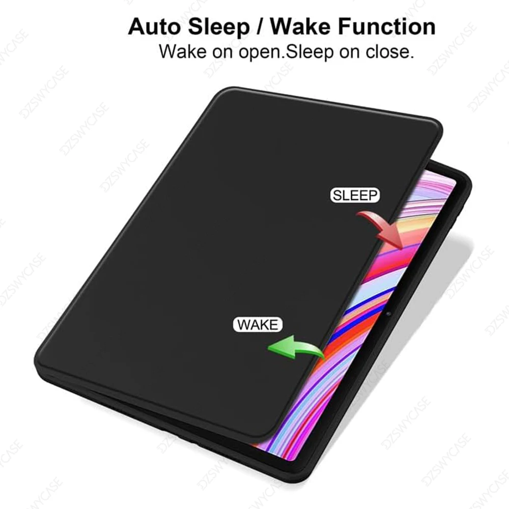 Universal Rotating Tablet Case, 360° Protection for Various Models and Sizes