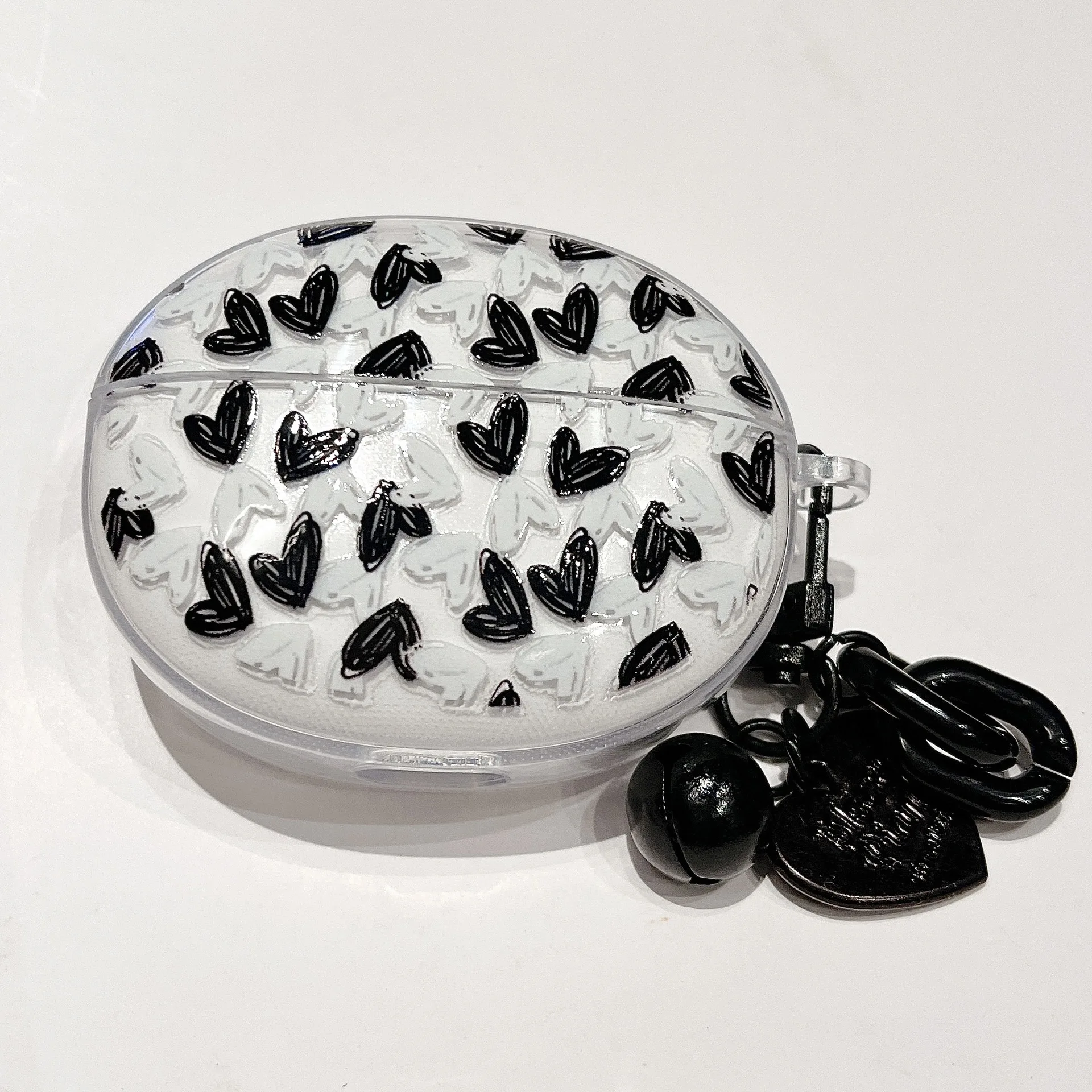 Cartoon Flower Butterfly Pendant Protective Headphone Case - Cute and Soft Design