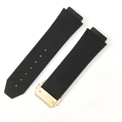 Versatile Watch Strap and Bracelet Tool Set for Hublot Big Bang and Classic Fusion Series (Black - Gold buckle - A)