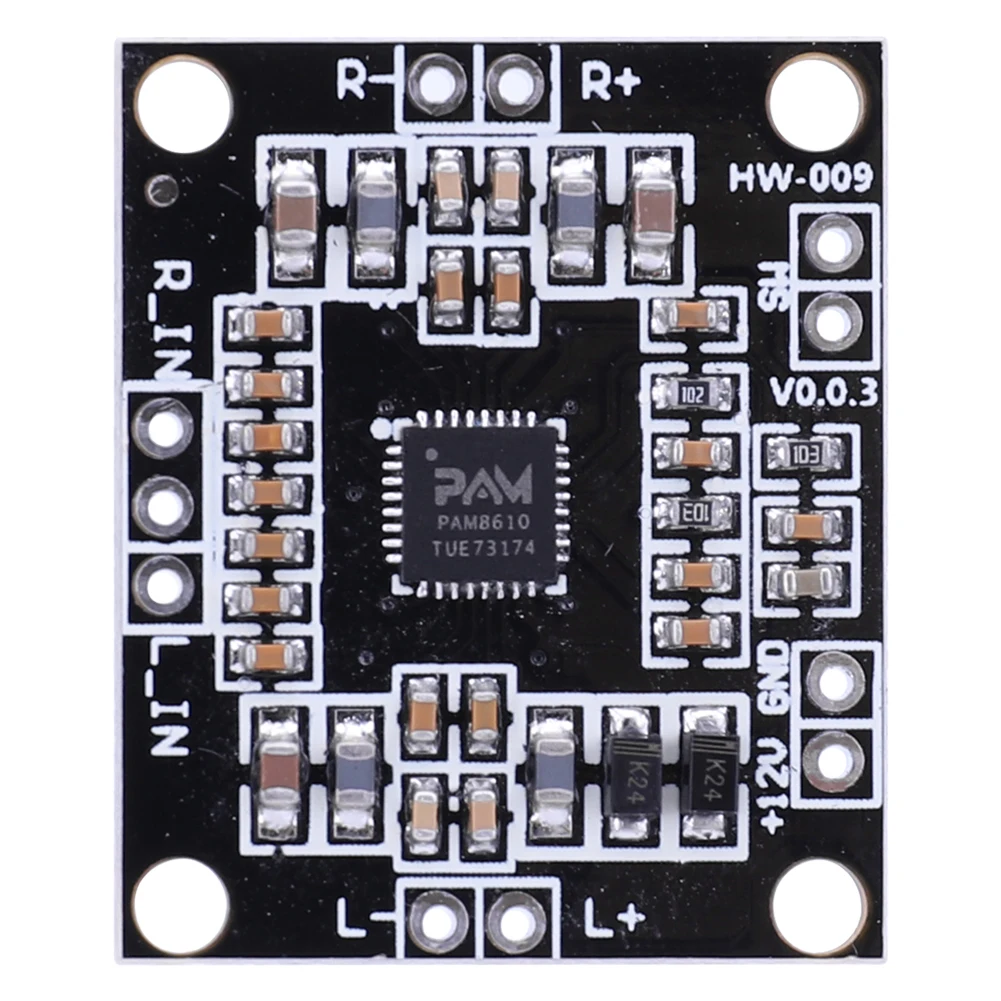 PAM8610 Digital Audio Amplifier Board 2x15W Voice Sound Amplifier Module Class D Two Channels