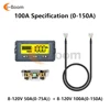 TY23 Battery Tester 8V-120V 50A 100A Coulomb Counter Meter Battery Capacity Indicator Li-ion Lifepo4 Coulometer LCD Voltmeter 1