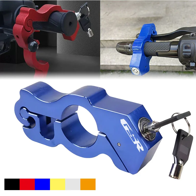 

For Suzuki GSR 400 600 750 Motorcycle Handlebar Scooter ATV Brake Clutch Security Safety Theft Protection Lock