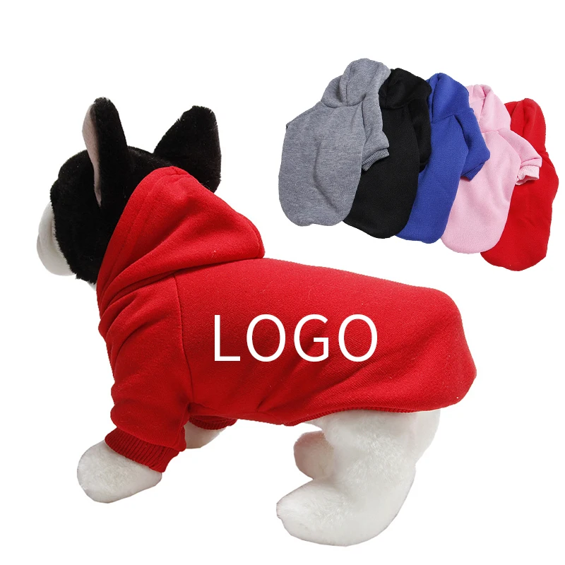 

custom dog hoodie clothes custom printed sweater Wholesale blank luxury designer dogs pet hoodies