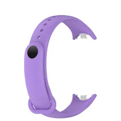 Soft Silicone Strap - Sport Watch Band Rubber Bracelet Wristband Replacement Accessories (PURPLE)
