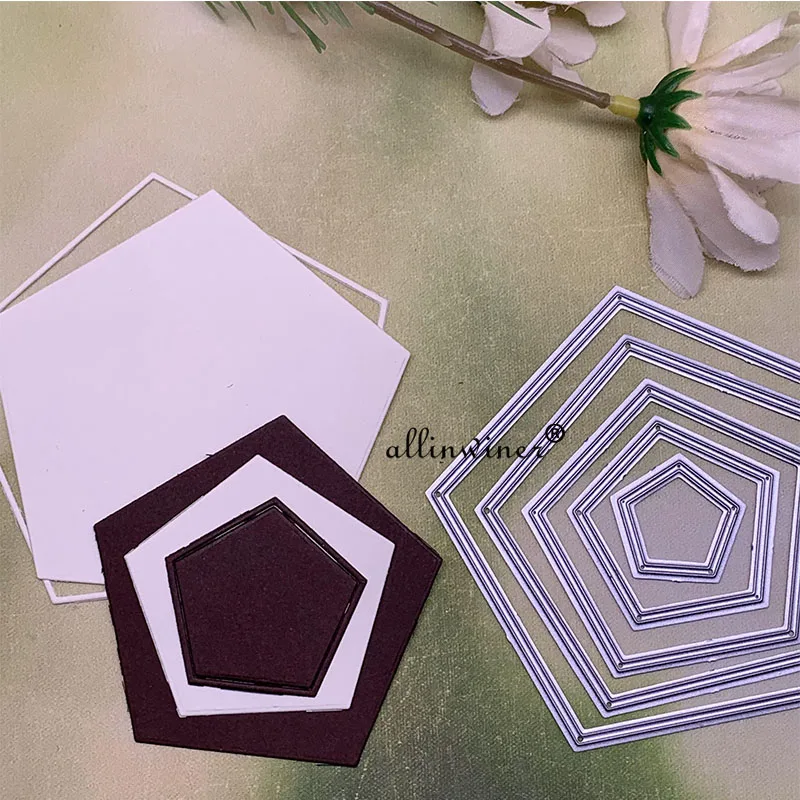 Fustelle In Metallo A Forma Di Corona E Pizzo – Stencil Per Goffratura E Scrapbooking Fai Da Te