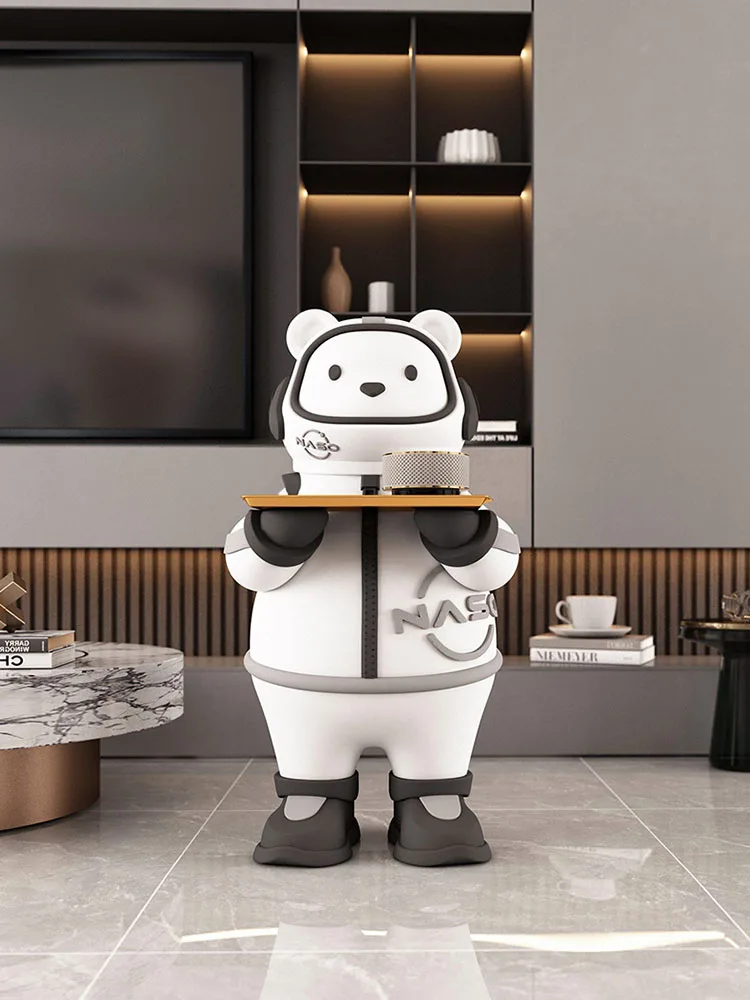 

Скандинавский Декор для дома, статуя астронавта, роскошное украшение для гостиной, поднос, ремесла из смолы, скульптура, Креативные аксессуары для дома, фигурки