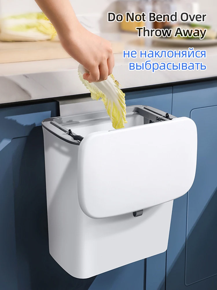 Dropship Joybos® Multifunctional Wall Mounted Kitchen Trash Can to