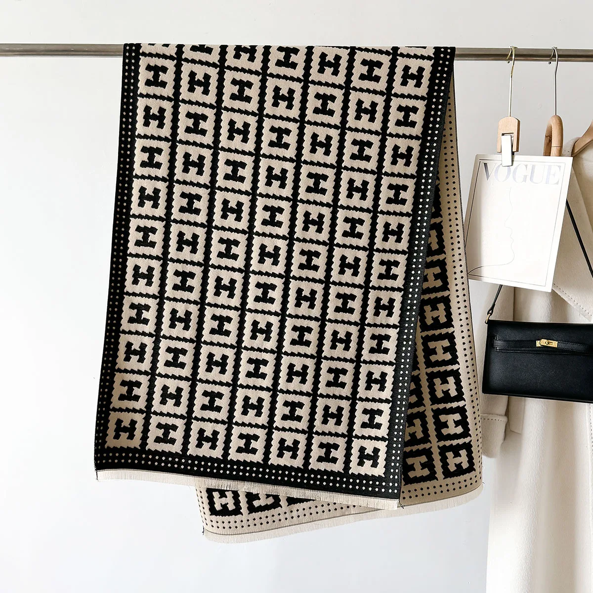 New Luxury Brand Winter Cashmere Scarf Women 65x185cm Female Warm Pashmina Shawls Wrap Scarves Blanket Thick Ladies Bufanda