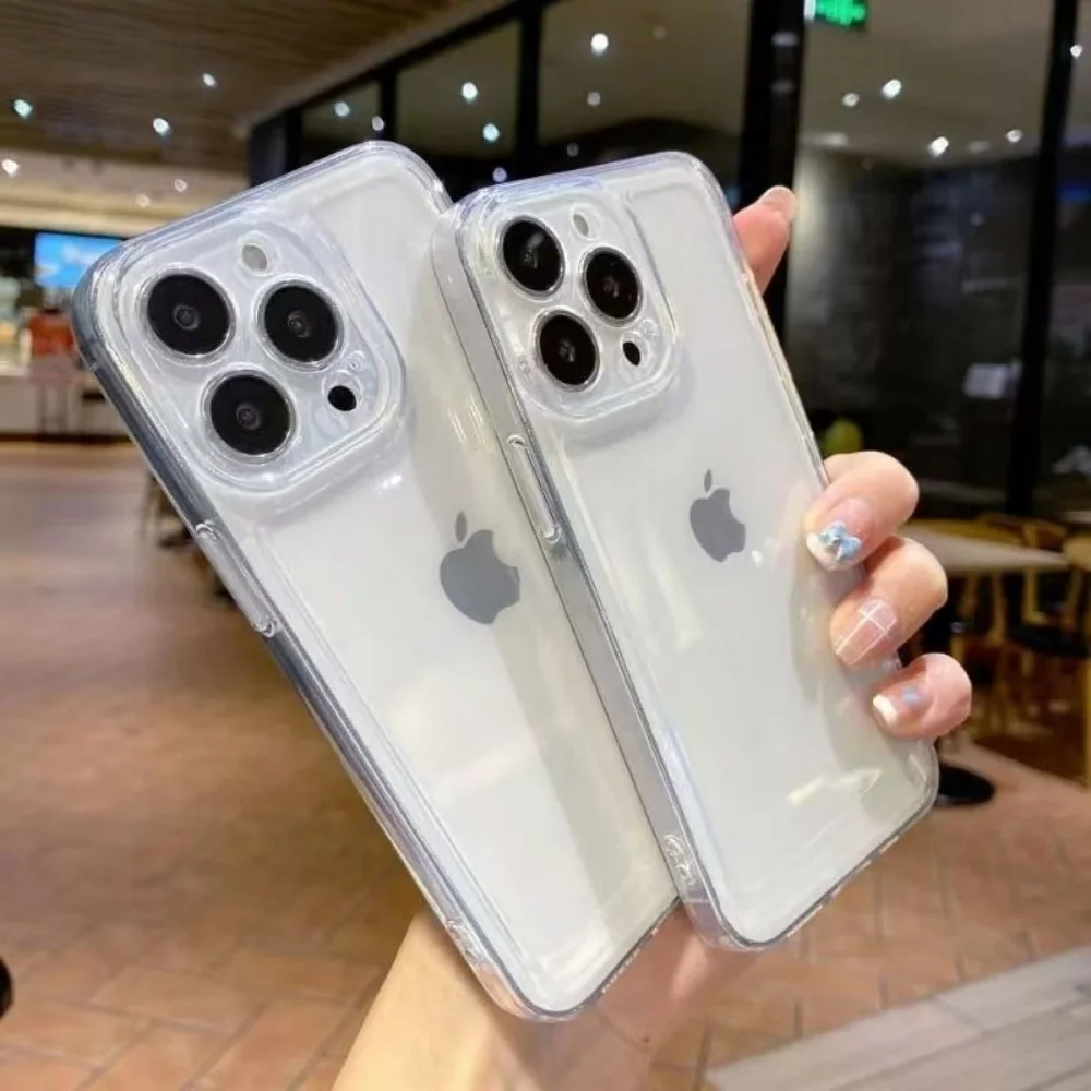 Crystal Clear Soft Silicone Phone Case - Slim and Durable Cover