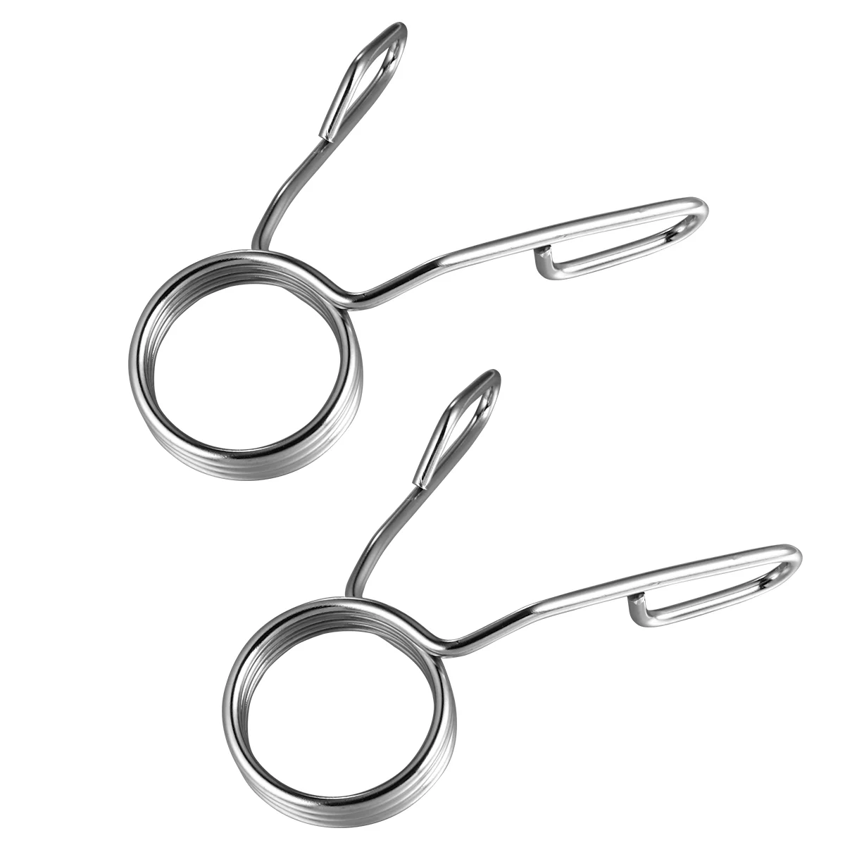 

Weight Spring Clips 3 Buckle Altere Bodybuilding Weightlifting Clamp Collars Stainless Steel