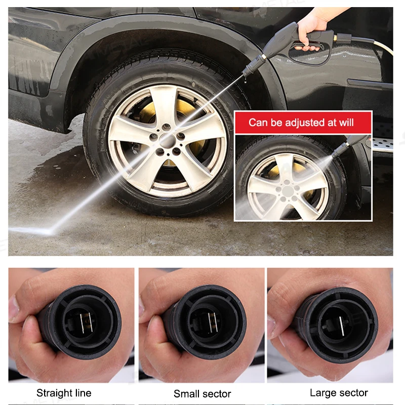 Water Gun Portable High Pressure For Cleaning Car Wash Machine Garden Watering Hose Nozzle Sprinkler Foam