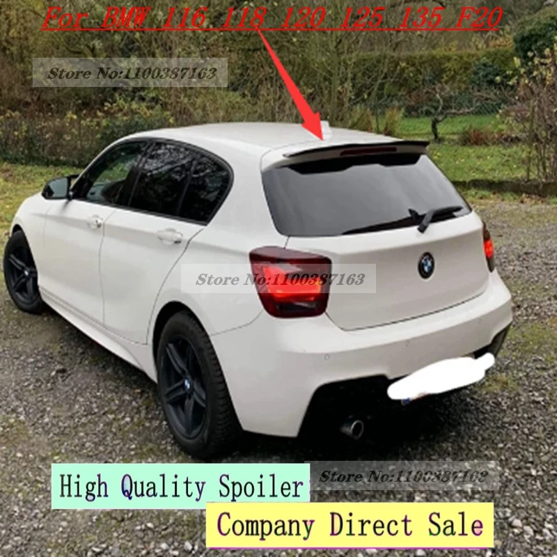 Per Bmw 116 118 120 125 135 F20 Spoiler Per Bmw F20 Spoiler Plastica Abs Non Verniciato Primer Posteriore Tronco Boot Wing Spoiler