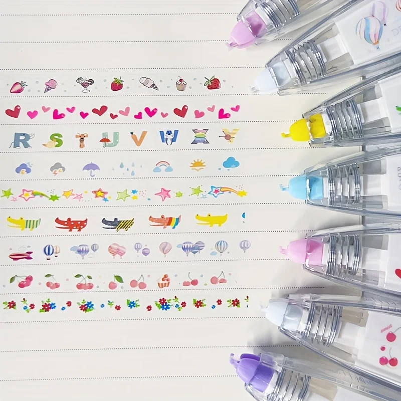 1pc Mechanical Design Correction Tape for Decorating Diaries and School Supplies correction tape