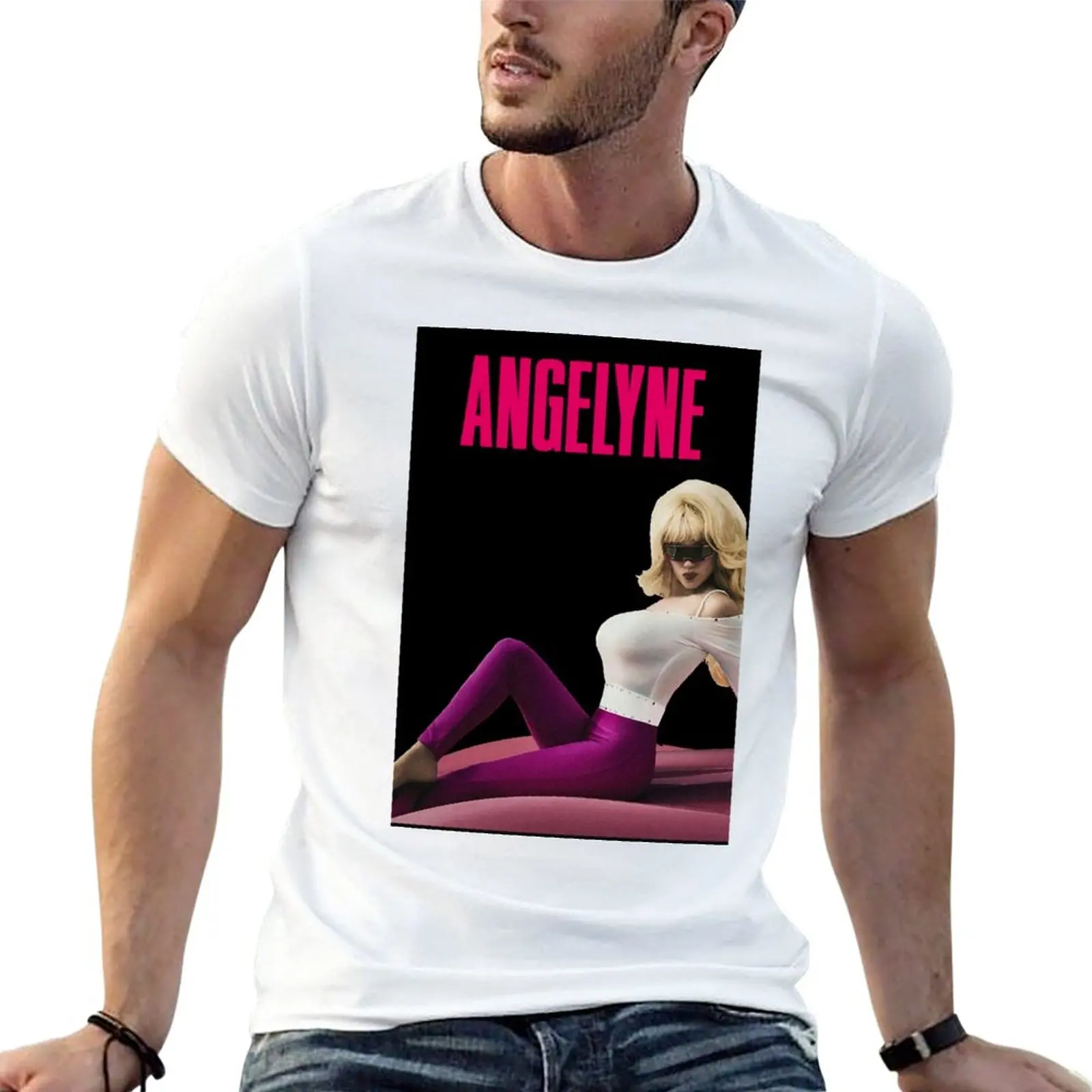 

New Angeline T-Shirt vintage t shirt anime aesthetic clothes customized t shirts fruit of the loom mens t shirts