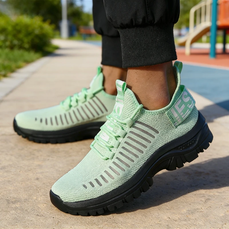 Fashion Men Casual Sneakers Breathable Mesh Lightweight Non-Slip Outdoor Daily Walking Sports Shoes for Men 2025 Trendy Footwear