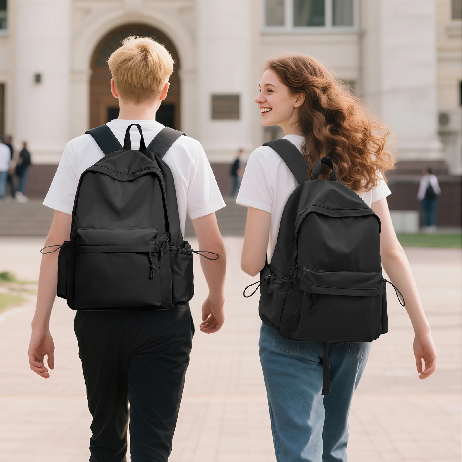 Girls' School Backpack Laptop Backpack For College Women Men, Middle High School Teen Girls School Bag Bookbag Travel Daypack