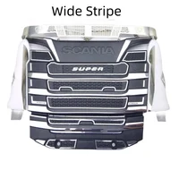 Metal Paste Intake Hood Stickers Decoration Parts for 1/14 Tamiya Truck Tractor Scania 56368 770s DIY Upgrade Accessories 2