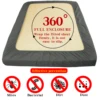 Ntbay Microfiber Breathable Fitted Sheet with Deep Pocket, Ultra Soft and Cozy Fitted Bed Sheet 4