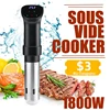 1800W IPX7 Waterproof Vacuum Sous Vide Cooker Immersion Circulator Accurate Cooking With LED Digital Display Slow Cooker Heater 1