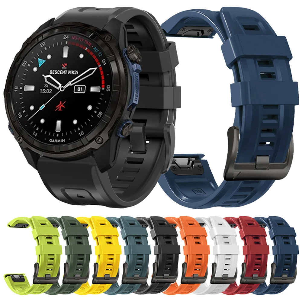 Quick Fit Silicone Strap - Premium Band Bracelet Wristband Accessory