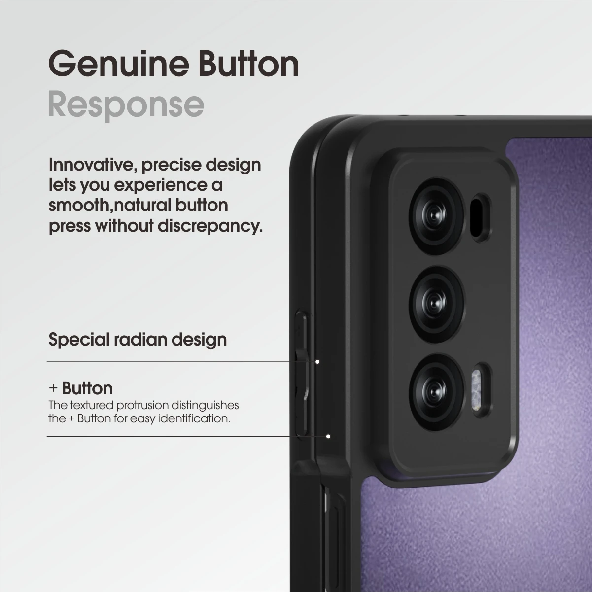 Frosted Transparent Shockproof Protection Case