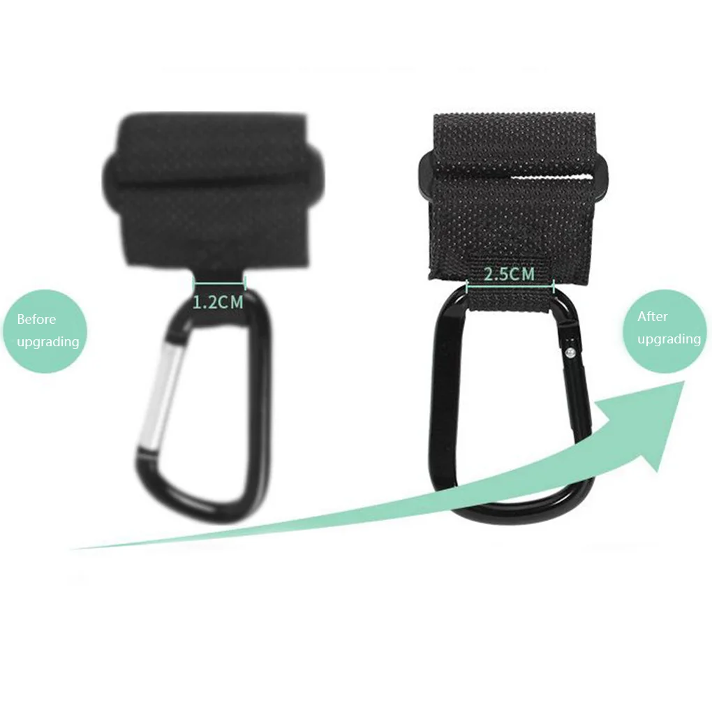 Stroller Accessories 2pcs Stroller Hook Pram Rotate 360 Degree Cart Organizer
