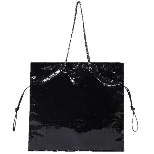 New Simple Cloud Shape Shoulder Bag Trendy Handheld Versatile Casual Style Soft PU Leather Neutral Minimalist Design