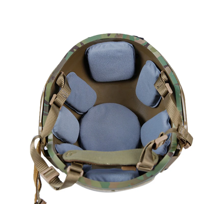 

Набор защитных прокладок для шлема, военные тактические накладки из пены с эффектом памяти, для страйкбола, пейнтбола, быстрых накладок на шлем, аксессуары