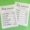 26 Pages English Letters Phonics A-Z Reading Fluending Montessori Alphabet Children's English Early Education worksheet 5