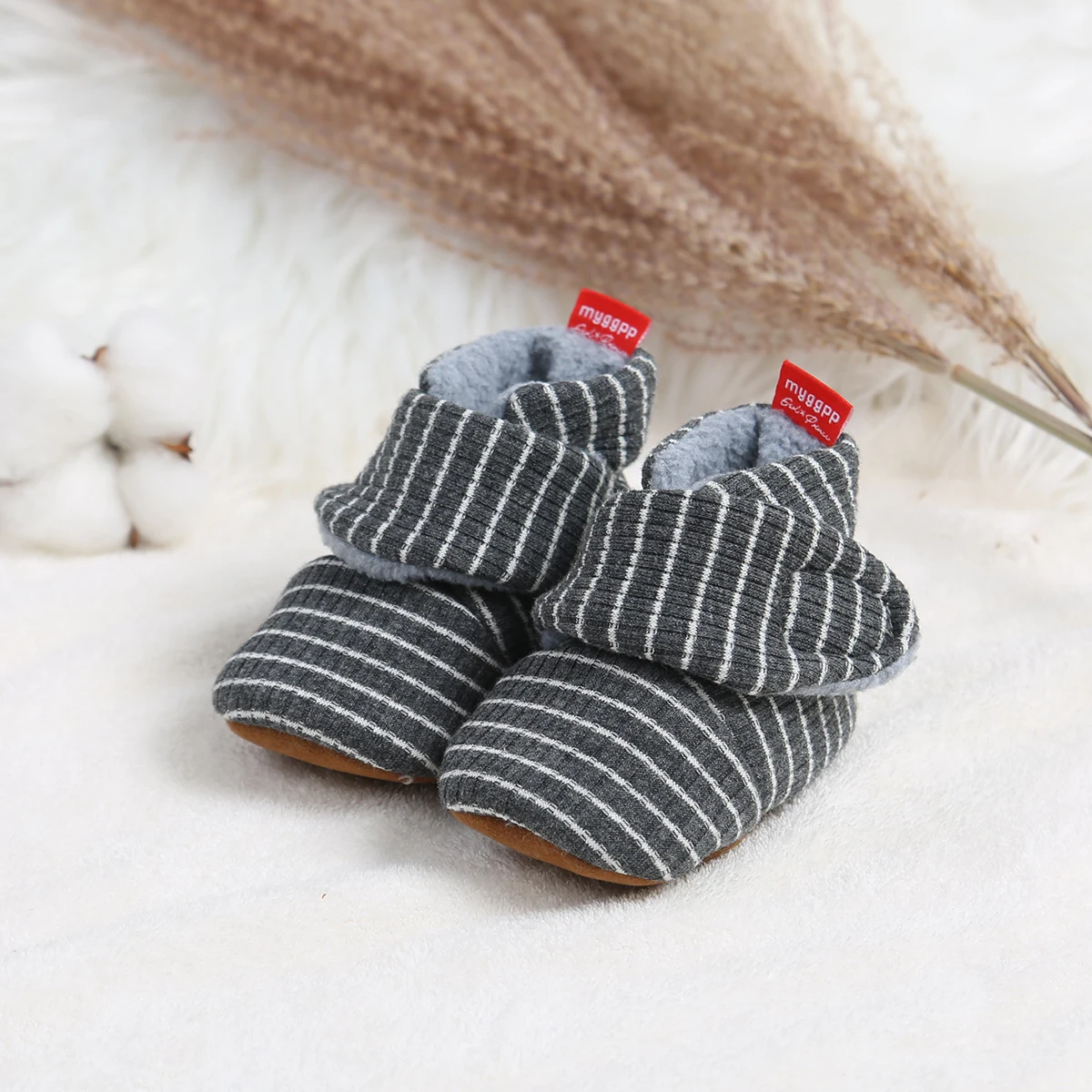 MYGGPP Baby Shoes Socks Warm Anti-slip Cotton Comfort Light Weight Crawl Toddler First Walkers Baby Boys Girls Booties Shoes baby shoes,baby boots
