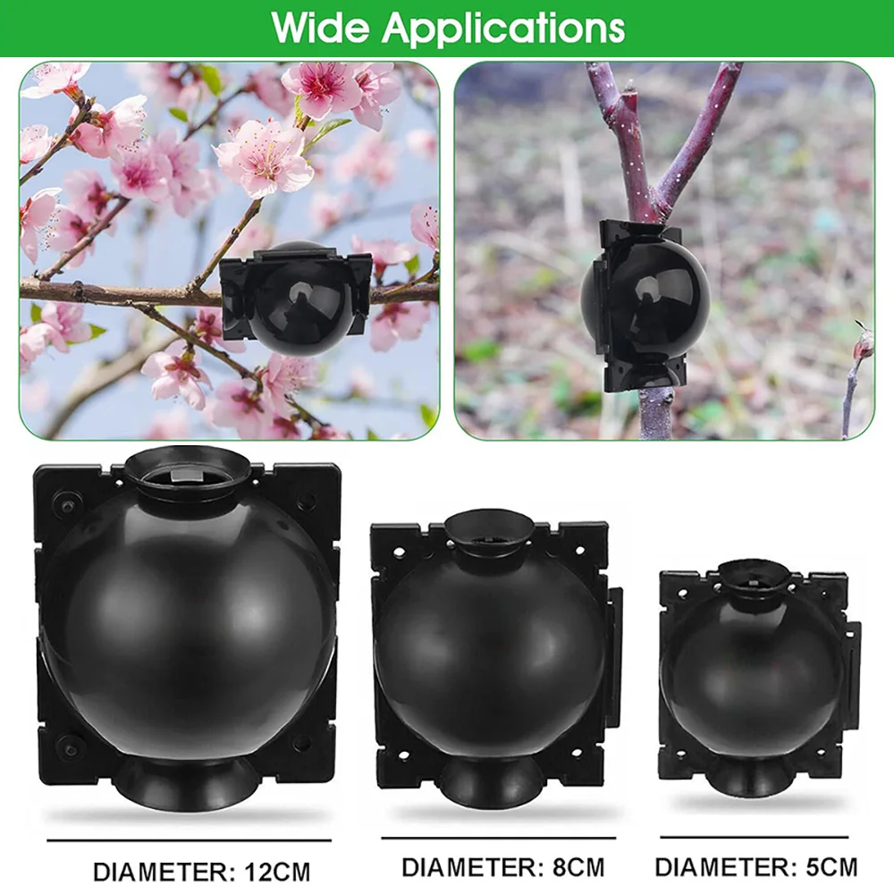 

10Pcs Plant Rooting Ball Reusable Plant Root Growing Box Garden Grafting High Pressure Propagation Transplant Nursery Case Tools