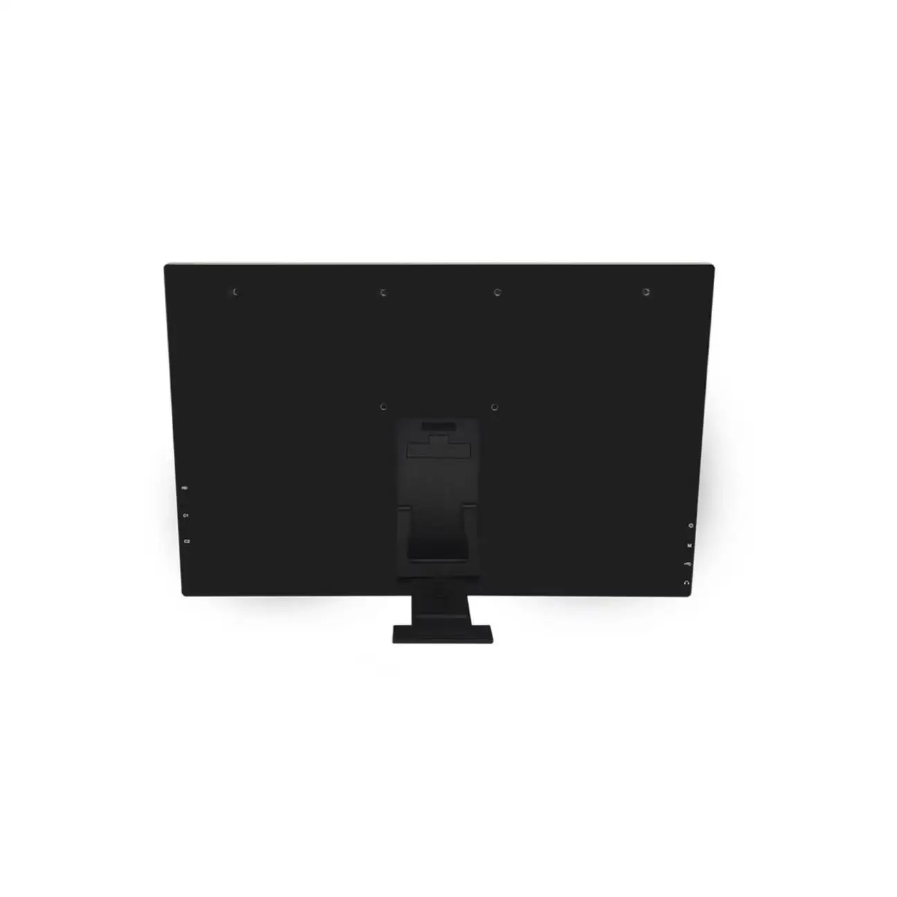 15.6인치 휴대용 모니터 FHD 1080P IPS 스크린, 알루미늄 스탠드, 노트북 및 휴대폰용 Type-C/미니 HDMI, 내장 스피커, USB 허브