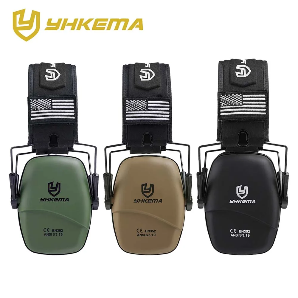 Tactical Ear Protector Earmuffs Shooting Hunting Noise Reduction Hearing Protection Soundproof